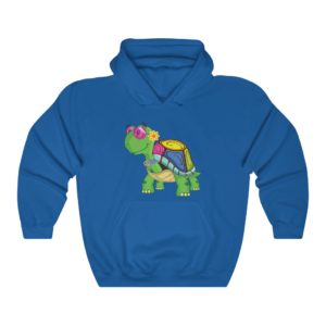 TRIXIE – THE HIPPY TURTLE - Unisex Heavy Blend™ Hooded Sweatshirt