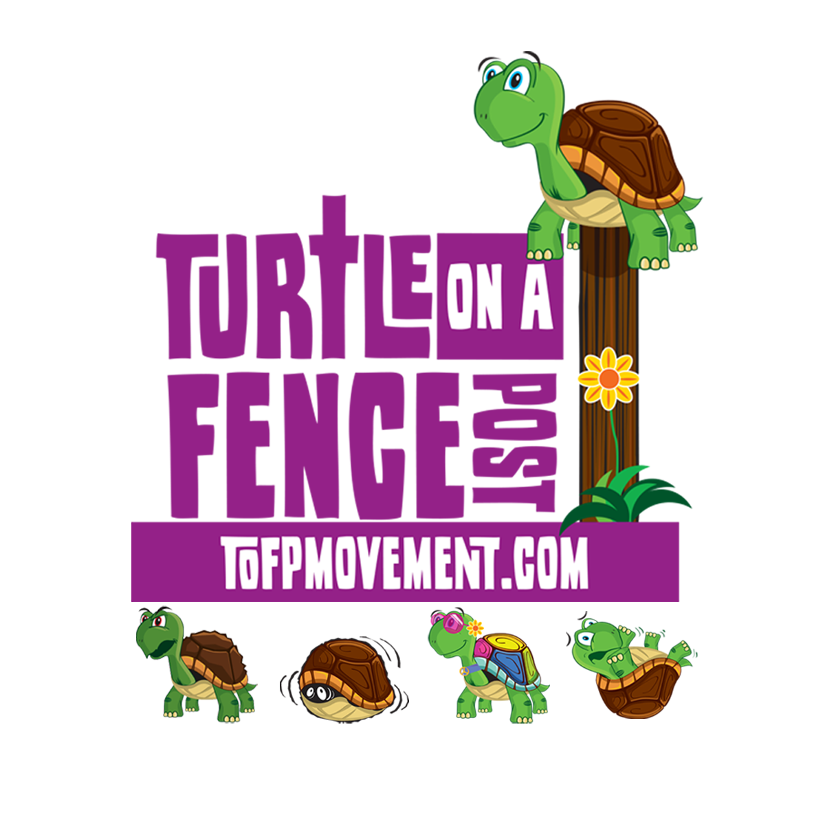 Turtle on a Fence Post