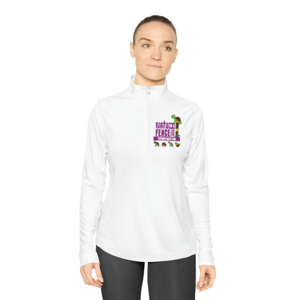 Ladies Quarter-Zip Pullover - Image 2